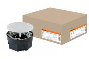 Коробка распаячная СП  D103х50мм, крышка, IP20,  инд. штрихкод, TDM SQ1402-0913