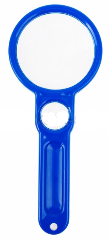 Лупа ручная с 2 линзами 5х/8х 12-0412