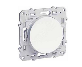 Schneider Electric ODACE Белый Кабельный вывод механизм S52R662
