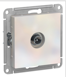 Schneider Electric AtlasDesign Жемчуг  Розетка TV проходная 4DB, механизм ATN000492