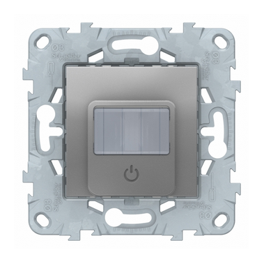 Schneider Electric Unica NEW Алюминий Датчик движения с выключателем 10А NU552530