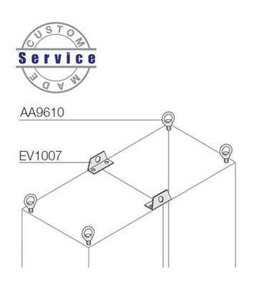 Петли для подъема шкафа (4 штуки ) ABB  /AA9610/