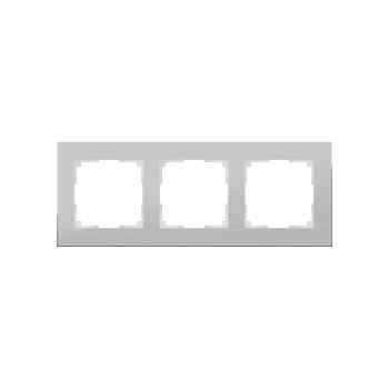 Werkel  Aluminium Алюминий Рамка 3-местная  WL11-Frame-03 a033741