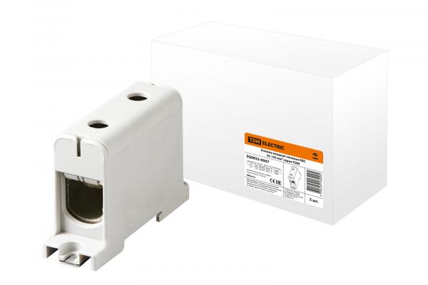 Клемма вводная силовая КВС 35-150 кв.мм. серая TDM SQ0833-0007