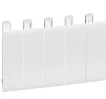 Заглушка  5 модулей белая Legrand 001660