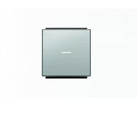 ABB SKY Нержавеющаяя Сталь Клавиша для 1-клавишный выключателей/переключателей/кнопок с линзой подсветки,2CLA850130A1