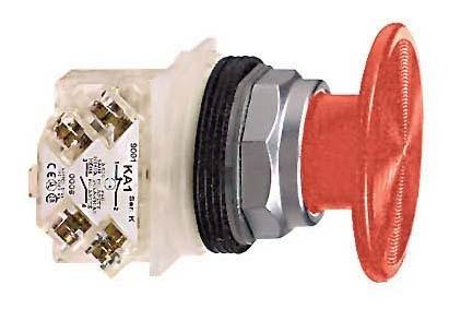 9001KR25RH13 КНОПКА 30ММ ГРИБОВИДНАЯ 9001KR25RH13