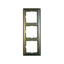Schneider Electric  Wessen59  Шампань  Рамка 3-местная скрытая установка KD-3-48