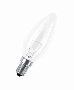 Стандартная лампа накаливания  OSRAM  B35  25Вт  230В  E27
