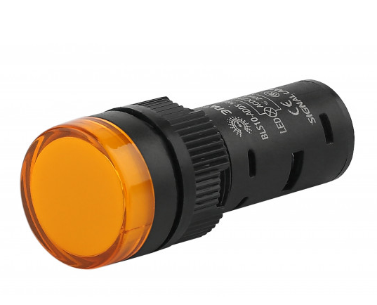 ЭРА Лампа AD16DS(LED)матрица d16мм желтый 24В AC/DC (10/1000/24000)