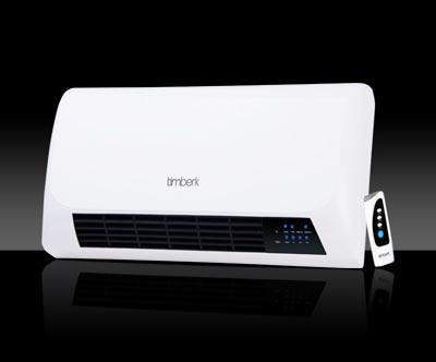 Тепловентилятор настенный Timberk (2.0кВт, м\к, дистанционное управление) 220В,     TFH W200.XS