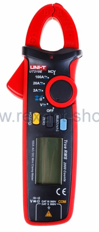 Мультиметр UT210E UNI-T токовые клещи 13-0009