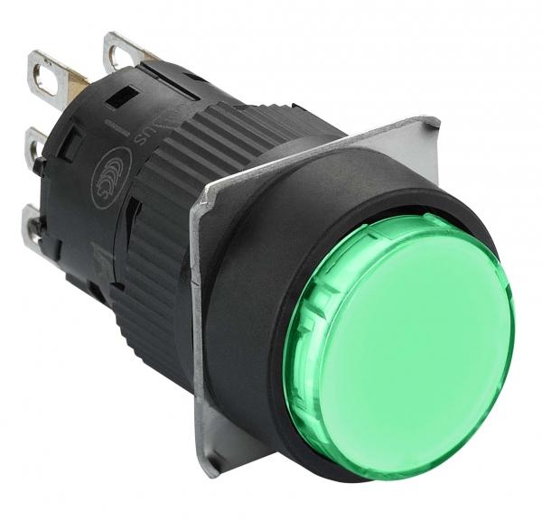 XB6EAW3B1P КНОПКА С ПОДСВЕТКОЙ НО НЗ 24V