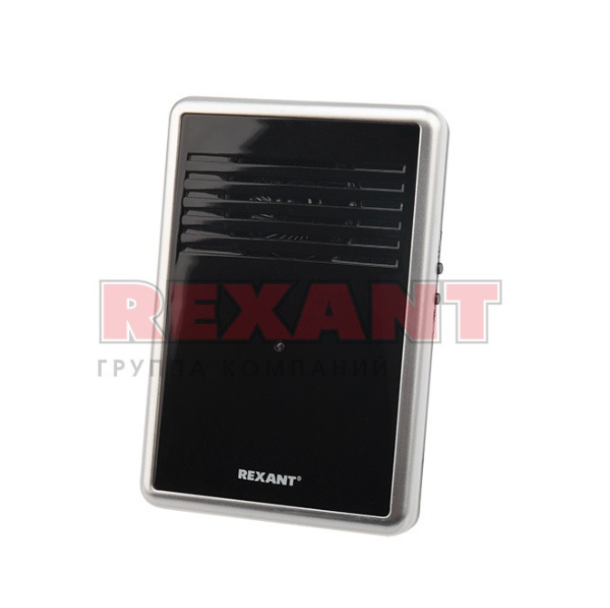 REXANT Звонок беспроводной c цифровым кодированием, с кнопкой IP44 и регулировкой громкости 25 мелодий RX-30 73-0015 73-0015